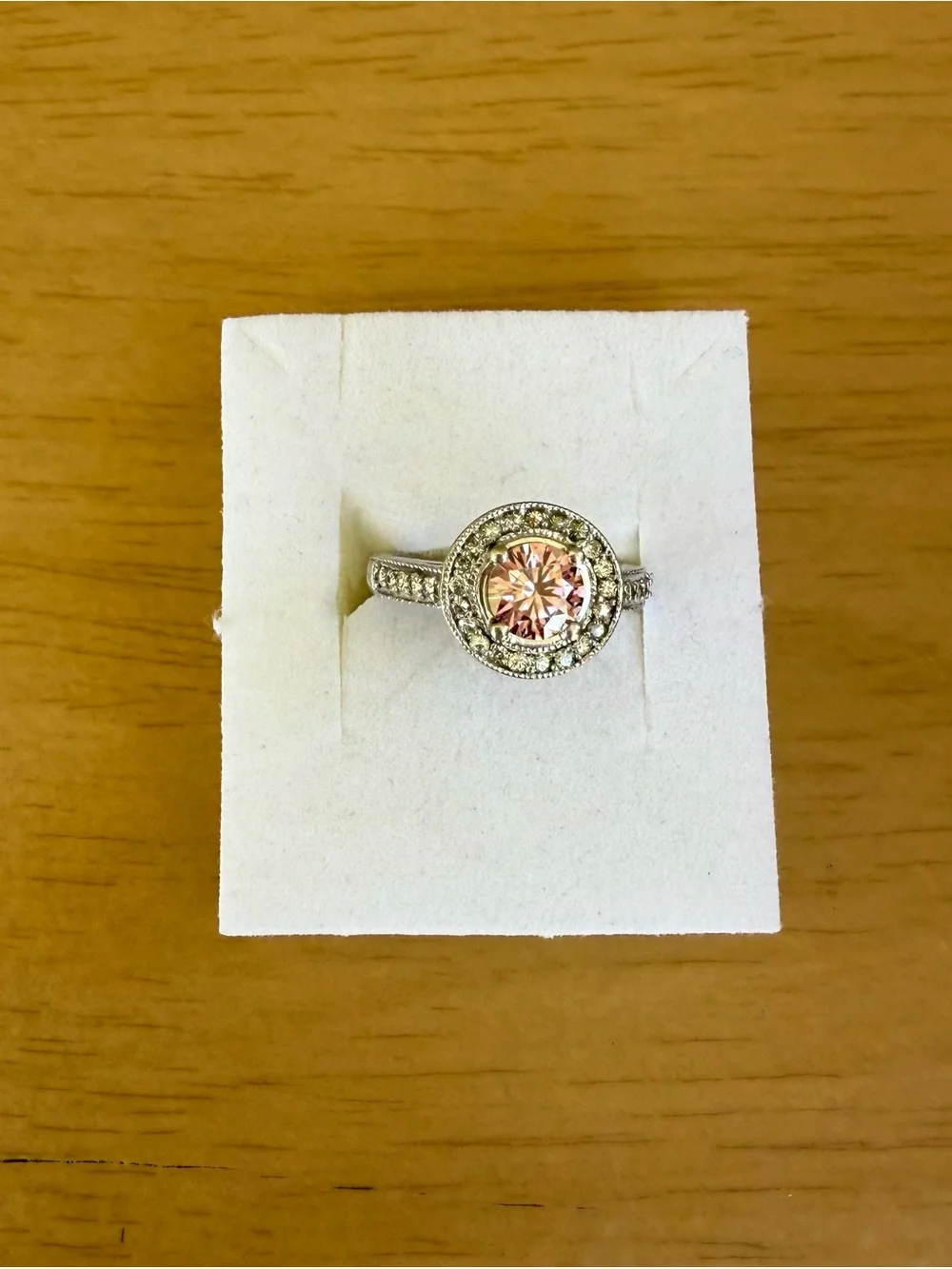 925 Sterling Silver Round Ring - size 7